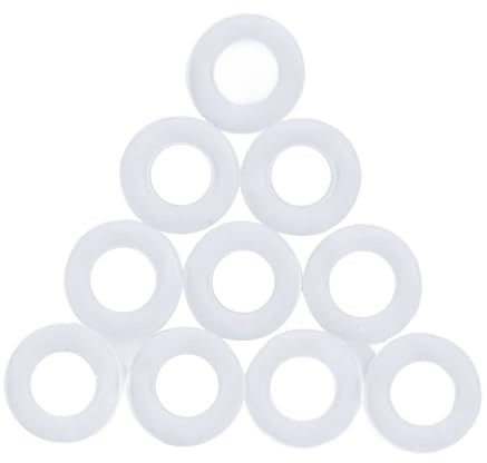 10 pcs Soda -Maschinenadapter -Waschmaschinen CO2 Schnellwandlerdichtung Silikon O Ringe für Soda Makerschlauch