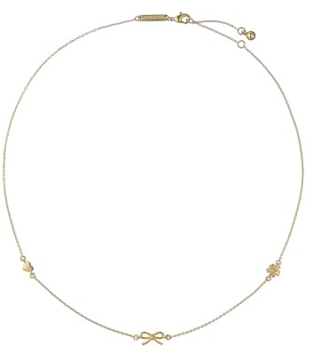 Ted Baker Iona Mini Icons Necklace for Women (Gold)