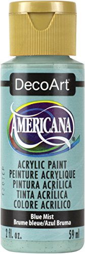 DecoArt Americana Acrylic Paint, 2-Ounce, Blue Mist