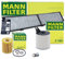 MANN-FILTER Inspektionspaket Filterset 1x Ölfilter, 1x Luftfilter, 1x Innenraumfilter (Aktivkohle), 1x Ölablassschraube Kompatibel mit BMW 1er (E81)(E87)(E88)(E82), 3er (E90)(E93)(E92)(E91), X1 (E84)