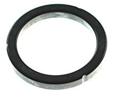 Gaggia 8,5mm NG01 / 001 Joint de support de filtre joint caoutchouc universel pour machine à café, diamètre 72mm avec encoches extérieures