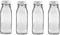 The Dairy Shoppe 1 Pint Glass Water Bottle 17 Oz (4)