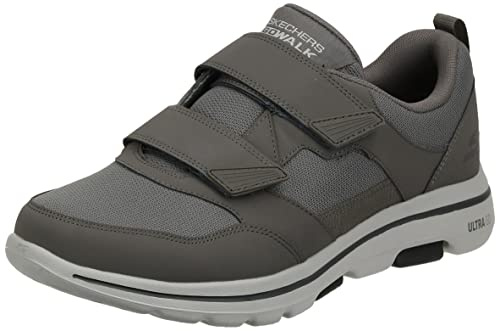Skechers Mens Gowalk - Athletic Hook and Loop Walking Shoes | Two Strap Sneakers | Air-Cooled Foam