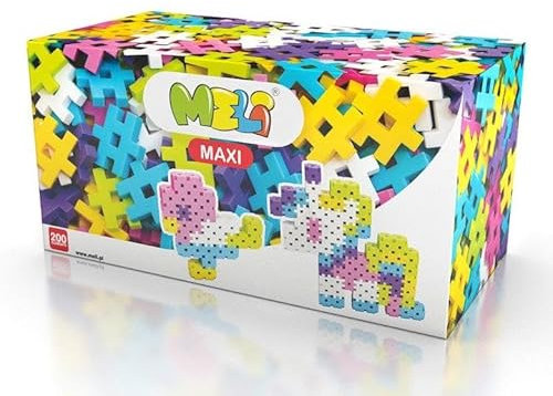 SMARTMAX Klocki Meli Maxi Pink 200 [KLOCKI]