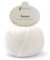 Pascuali Suave | Strickwolle aus 100% Bio Baumwolle, zum Stricken und Häkeln, Farbe:Weiß 96