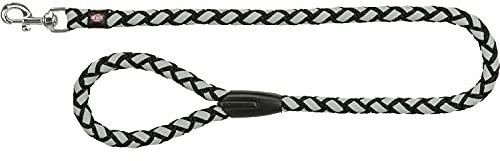 TRIXIE 135701 Cavo Reflect Leine, L–XL: 1,00 m/ø 18 mm, schwarz