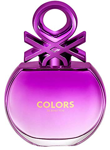 Colors of Benetbutton Eau de Toilette Natural Spray, Violett, 50 ml