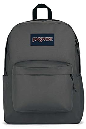 JanSport SuperBreak Backpack - School, Travel, or Work Bookbag with Water Bottle Pocket