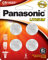 Panasonic CR1620 Lot de 4 piles bouton au lithium 3,0 V résistantes aux enfants, emballage basé sur des normes, lot de 4 piles