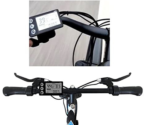 LCD-Display, digitales Messgerät, E-Bike S866, 24 V/36 V/48 V, wasserdichtes LCD-Display für E-Bike, Scooter, SM