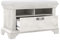 Newroom Schuhschrank Pinie Weiß Schuhregal Modern Landhaus - 98,5x62x46,2 cm (BxHxT) - Schuhkipper Schuhkommode - [Salena.Five] Flur Diele Eingangsbereich