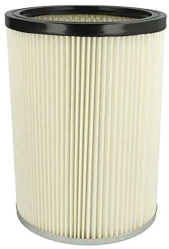 vhbw Faltenfilter kompatibel mit Kärcher NT 501 | NT 551 Nass- & Trockensauger - Filter, Patronenfilter, Papier / Kunststoff, Weiß