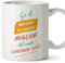 Mugffins Tazza in ceramica per MAESTRO DI KARATE uomo 11 oz / 350 ml - In italiano - Sei il miglior del mondo Continua così! - Idea regalo per compleanno, anniversario, natale, laurea