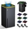 Cooling Fan for Xbox Series X with Dust Filter & 13 RGB LED Light Modes - ZAONOOL Fan Cooling System Accessories with 3 Detachable Hook - High Speed Top Dust Proof Cooler Fan for Xbox Series X Console