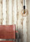 NEWROOM Papier peint Beige Bois Intissé - D'époque Marron Crème Planche Poutre Rustique