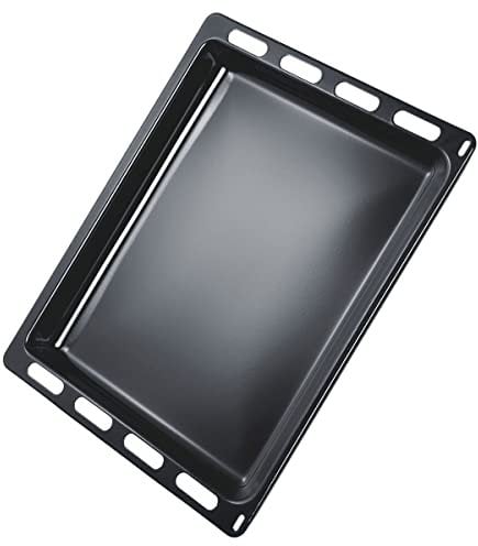 Bosch Original Baking Tray 44.9 x 44 x 4.5 cm, Stainless Steel, Universal Fits Various Brands of Ovens