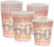 16Pcs 60th Birthday Rose Gold Paper Cups Party Decor,60th Rose Gold Women Birthday Disposable Party Paper Cups,Happy 60th Birthday Tableware Decorations for Her,Women,60th Birthday Gifts Party Supplie