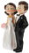 SAFIGLEWedding Collectibles Funny Wedding Bride And Groom Cake Topper Figurine