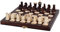 Sunrise Chess | ROYAL Maxi New Line Schach | Traditionelles Design | Handgefertigt | Holz | Langlebig | Angenehme Haptik | Kassette mit Fächern