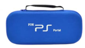 Suitable for Play Station Portal Storage Bag Hard Carrying Case Remote Player, Protective Travel Case Cover Bag for PS Portal Accessories (blue)