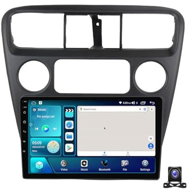 EsaSam Android 12 Autoradio 2 Din Radio Für Accord 6 1998~2002 9 Zoll Android Mit Navi Stereo Auto Bluetooth Doppel Din Radio Mit Rückfahrkamera FM Radio Carplay/Auto,4 core m150s 2g+32g