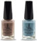 (2Pcs Set) Henna Infused Halal Nail Polish Water Permeable Nail Polish Wudhu friendly and Vegan Long lasting Shiny Nail polish (Dream, Azim)
