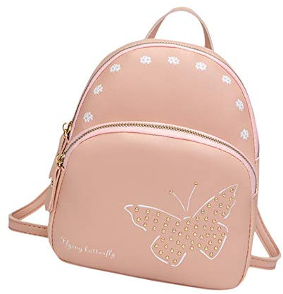 Ein-Schulter Handtasche für Frauen All-Handtasche für Gesandte O Bag Taschen Damen Zubehör (Pink, One Size)