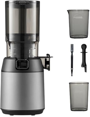 Spremitura centrifuga - Estrattore di succo lento professionale da 300 W, filtro a 3 strati, velocità 40-80/giro, estrattore di succo portatile per separazione della vinaccia