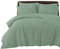 Bronwen Mathews Super King Duvet Cover Set Sage Green - Soft Microfibre Duvet Cover with 2 Pillowcases, Easy Care Wrinkle Free SuperKing Bedding Set of 3 Pcs (Sage Green, Super King)
