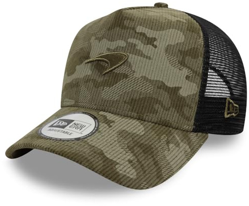 New Era A-Frame Trucker Cap - McLaren Racing Cord camo Oliv