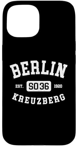 Berlin Kreuzberg SO 36 Vintage College Style Berlin Hülle für iPhone 15