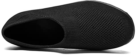 Women's Shoes Rocker Soles Mesh Breathable Platform Lightweight Mesh Shoes Women Waterproof Trekking Sneaker Lightweight Breathable Sneaker Sport Walking Trainer Gym Tennis Trainer