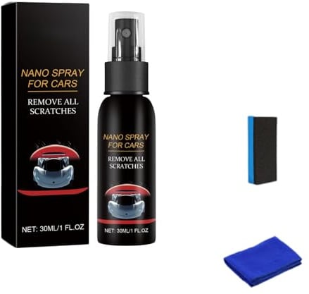 Curvefit Spray Anti-Rayures-Verre Liquide, Pour Les Surfaces De Peinture Extérieure Du Véhicule (30ml*1pcs)