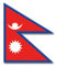 Flagge Nepal - 90 x 150 cm