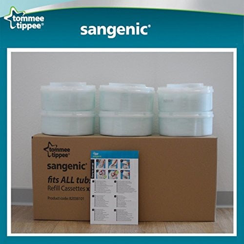Tommee Tippee Nachfüllkassette für Windeleimer, 9- oder 18-teiliges Set