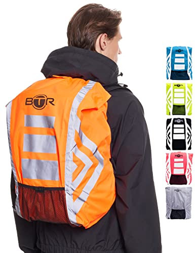 BTR Wasserfester Regenschutz für den Rucksack, Regenschutz für Schulranzen