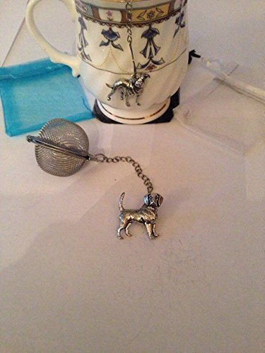 Beagle Dog Tee-Ei, 5,1 cm, Edelstahl, Kugelsieb D11