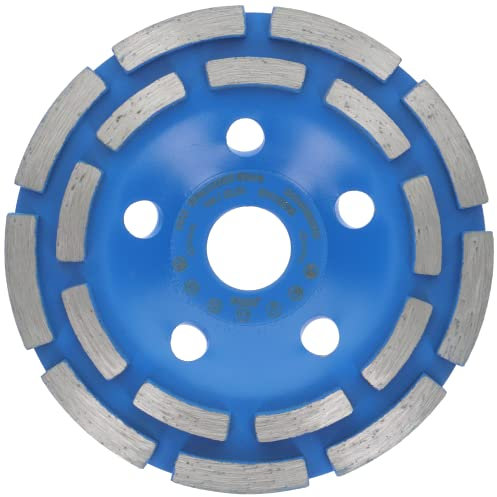 PRODIAMANT Disque Diamant à Meuler Béton/universelle 125 x 22,2 mm - diamant meule Double Rangée 125mm