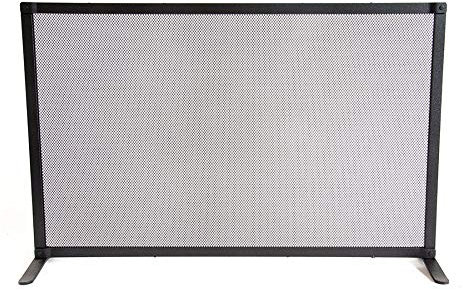 Ribattino Spark Guard in Wrought Iron cm 80