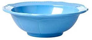 RICE New Look Small Melamine Bowl in Sky Blue
