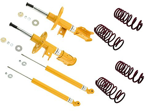 KONI Sport Kit kompatibel mit Mercedes CLA-Klasse (X117) Shooting Brake inkl. Sportfahrwerk (exkl. 4Matic/45AMG) 2015-2018 - 25/25mm (1140-8584)