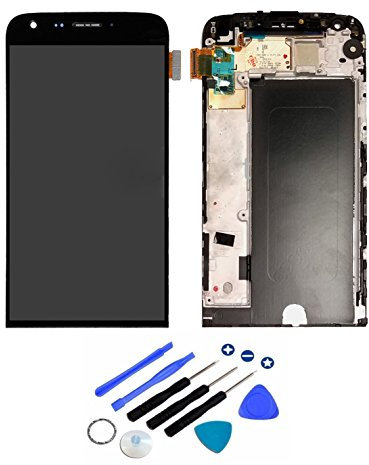 Eaglestar -LCD-Bildschirm-Digitizer und LCD-Display, vorinstalliert, kompletter LCD-Bausatz mit Rahmen für LG G5 H840 H850 H820 H831 VS987 LS992 + Werkzeuge