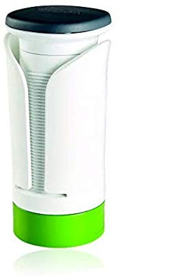 Xrten Spiralschneider Hand für Gemüsespaghetti,2 in1 Manuell Gemüseschneider Gemüsehobel