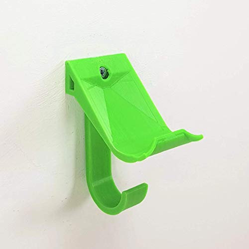 Supporto da parete per controller PS4 / SLIM / PRO con supporto per cuffie aggiunto (nuovo) (verde)