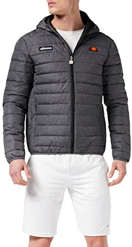 Ellesse Veste Lombardy pour homme, Gris foncé, L