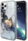 Bosdeny for iPhone 11 Pro Max Case, Glitter Marble Slim Design Shockproof Protective Hard Back and Clear Soft TPU Bumper Protective Personalised Phone Case Cover for iPhone 11 Pro Max 6.5 (Black)
