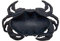 Nautical Decor- Navy Blue Cast Iron Crab Dish, Trinket or Jewelry Holder, 8.25 Inches