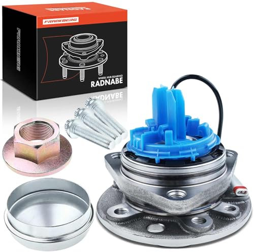 Frankberg Radlager Radlagersatz Vorne Links Rechts Flansch-Rad ⌀137 Mit ABS Kabelsensor Kompatibel mit Astra H Caravan A04 Zafira/Zafira Family B Replace# 93188477