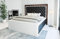 Sofa Dreams Wasserbett Varese mit beheizbarer Wasserbettmatratze und kompletter Technik LED Beleuchtung 140x200 160x200 180x200 200x200 200x220 (200 x 220 cm, Schwarz-Weiß)