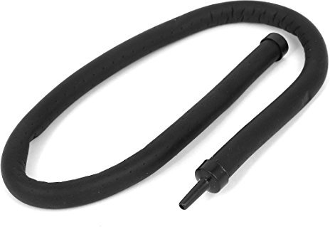 Ruilogod Gummi Aquarium Flexible Luft Vorhang Blase Diffusors Rohr 30 cm Schwarz